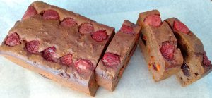 ベリーのチョコレートケーキ